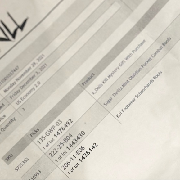 Dolls Kill/ Sugar Thrillz Mint Obsidian Size 8 Combat Boots SOLDOUTSTYLE⚠️NWT⚠️ - Picture 6 of 16